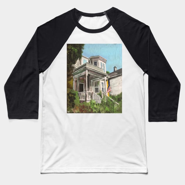 House of American Dreams Baseball T-Shirt by golan22may